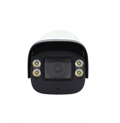 Kamerë IP bullet TVT TC-C34UP, 4MP, PoE, IP67, me mikrofon, metalike, e bardhë