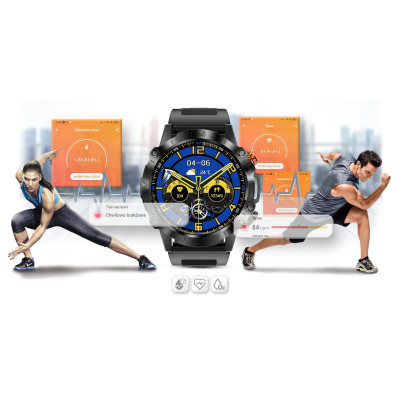 Smartwatch Mski Gravity GT20-1, ekran 1.43\" AMOLED, Bluetooth, i zi