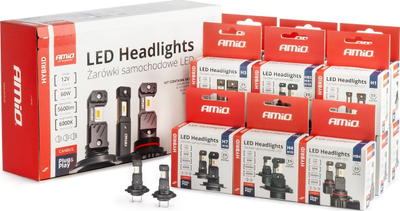 Set llamba LED auto Hybrid Series, 16 copë, 6000K Canbus, të bardha