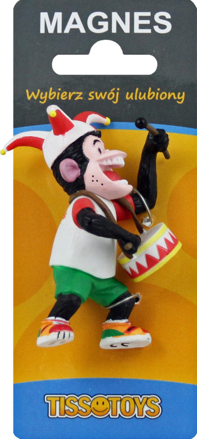 Magnet frigo Tisso Toys MAGNES TYTUS KIBIC 11031M, për zbukurim, me ngjyra nga të gjitha