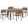 Set Tavolinë me 4 karrige HM11430