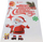Sticker për dritare për Krishtlindje DA42, set zbukurimi, 2 fletë 50 x 35 cm, me shumë ngjyra