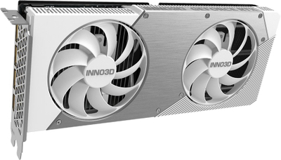 Kартичка со графика Inno3D GeForce RTX 5060 Twin X2 OC, 8GB GDDR7, PCI Express, бела