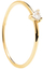 Unazë PD Paola White Heart Gold AN01-223