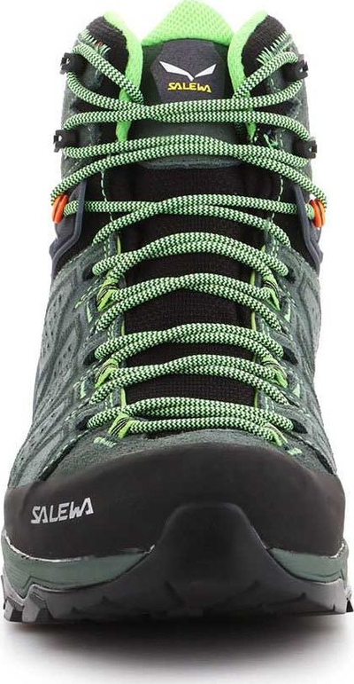Çizme malore Salewa Alp Trainer 2 Mid GTX, Gore Tex, shollë Vibram, jeshile