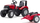 Traktor lodër me pedale Falk Case IH Puma 240CVX, me rimorkio, i kuq