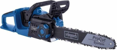 Sharrë zinxhiri pa kabllo Scheppach BC-CS355Duo-X, 2x20V Brushless, shinë 14", blu