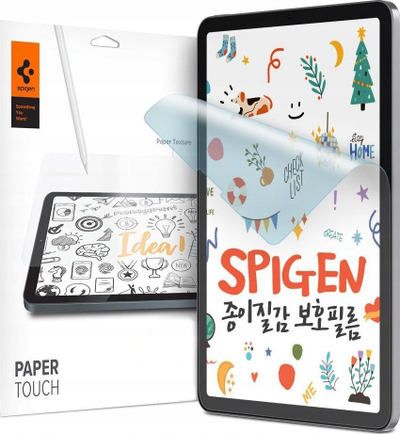 Folie mbrojtëse Spigen Paper Touch për iPad Pro 12.9", mat, transparente