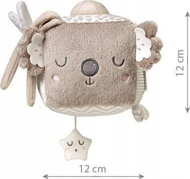 Lodër senzoriale Babyono Koala Coco, kub aktiviteti, për bebe, me shumë ngjyra