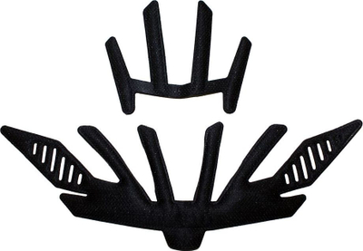 Jastëkë të brendshëm për helmetë Bell 4Forty Hela, masa M 55-59 cm, të zinj