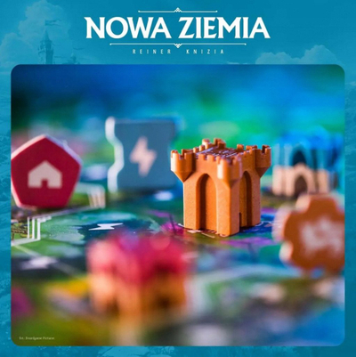 Loja me letra tavoline Mighty Boards New Earth, strategjike, për 2‑4 lojtarë, shumëngjyrëshe