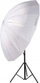 Ombrellë fotografike Nanlite Shallow Translucent, 180 cm