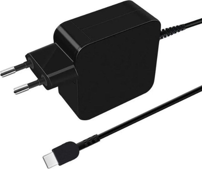 Полнач USB C CoreParts MBXUSBC AC0028, 45W, за внатрешна употреба, црн