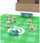 Тепих за игра за деца Challenge Mat Soccer, фудбалска тема, издржлив материјал, повеќебоен