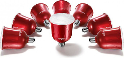 Llampë LED e zgjuar Sengled Pulse Master Rouge, E27, e kuqe metalike