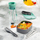 Set ushqimi Berghoff Bento box, e gjelbër/hirtë
