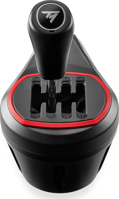 Set timoni lojrash Thrustmaster TMX, pedale dopjo, marsh me dorë, i zi