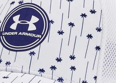 Kapelë golfi Under Armour ISO 2023, rrjetë, M L, e bardhë blu