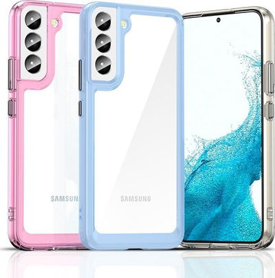Mbrojtëse telefoni Hurtel Outer Space Case Samsung Galaxy S23+, kornizë e butë, që s’e ha kollaj goditja, blu