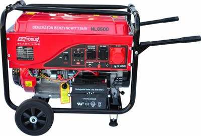 Gjenerator benzine Awtools AW85602BL, 5.0kW, 230V 400V, i zi
