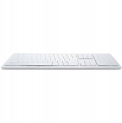 Tastierë wireless CLEVETURA CLVX 1, Touch-On-Keys, RGB, ANSI US për Mac, argjend