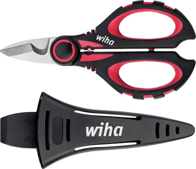 Електричарски ножици Wiha Craftsman's Cutters, 160mm, ергономски, со заштитен капак