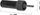 Set për riparu gomash tubeless Blackburn Mini Plugger, për biçikletë, i vogël, i zi