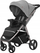 Karrucë për bebe Carrello Bravo CRL-85121, skelet alumini, palosje e vogël kompakte, gri metalike