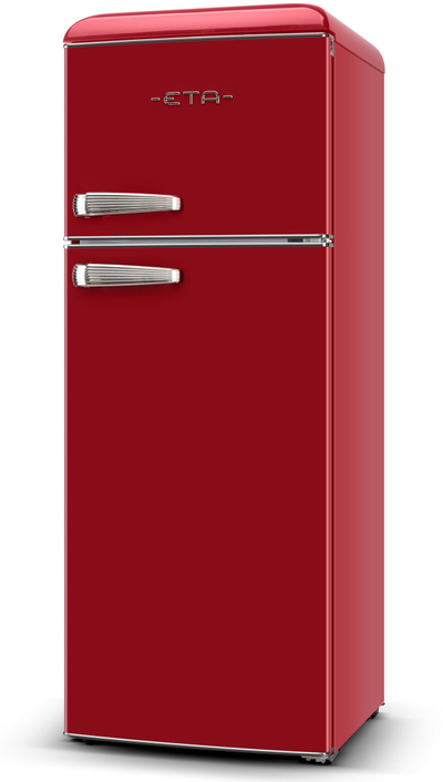 Frigorifer i kombinuar ETA 253490030E Storio, 170L frigorifer, 45L ngrirës, i kuq