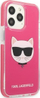 Maskë telefoni Karl Lagerfeld Choupette Head, për iPhone 13 Pro Max 6.7", TPE, rozë e fortë