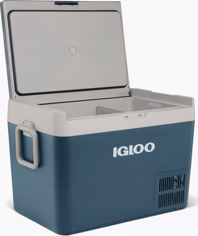 Frigorifer udhëtimi Igloo ICF60, 59L, me kompresor, blu e errët