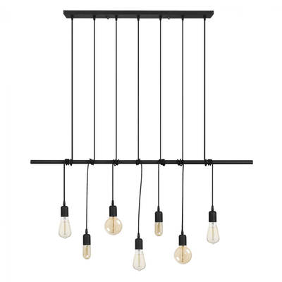 Llambë tavani linear HM7266, zezë