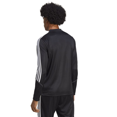 Bluzë sportive Adidas TIRO 23 Training Top HS3617, poliestër, për burra, e zezë