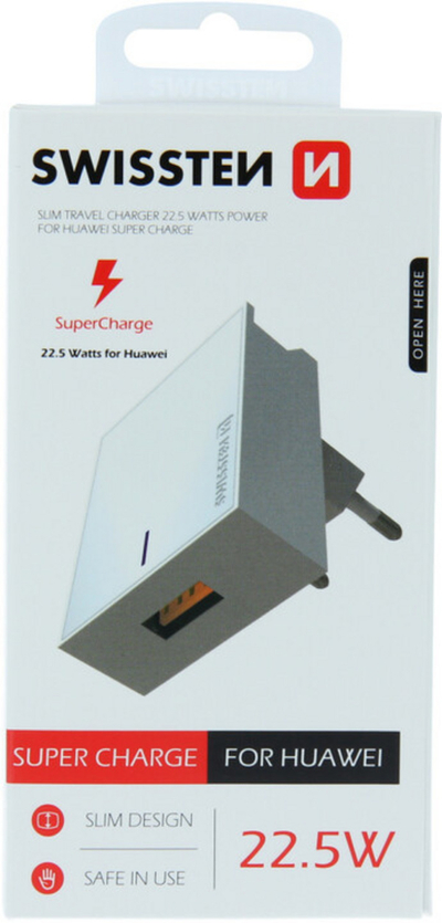 Karikues SWISSTEN për Huawei me SuperCharge 22.5W, i bardhë
