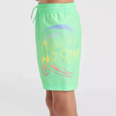 Pantallona noti për kalamaj O'Neill Circle Surfer Jr, 14", tharje e shpejtë, jeshile