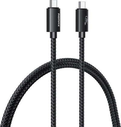 USB кабел Remax RC-C039, USB-C во USB-C, 1 m, 240W, црн