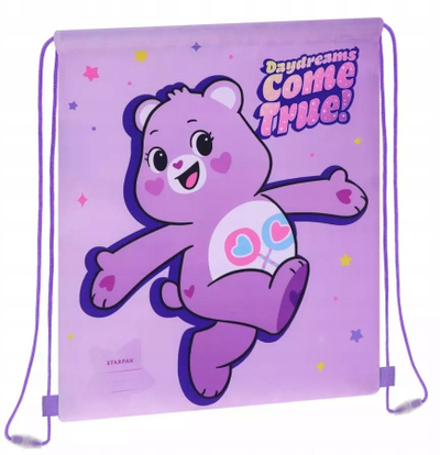 Çantë sporti Starpak Shoe Bag CB Miska, për kalamaj, me shtrëngues, vjollcë
