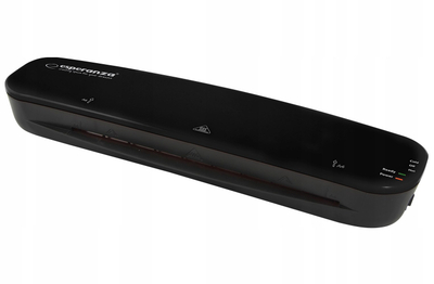 Laminator Esperanza Eternity EFL002, format A4, laminim i nxehtë dhe i ftohtë, i zi