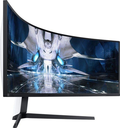 Monitor Samsung Odyssey Neo G9 (LS49AG950NUXEN), 49", DQHD, i zi / bardhë