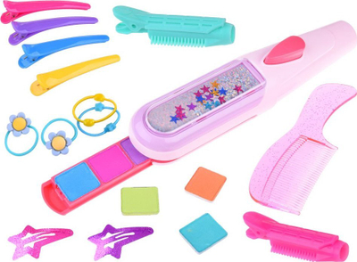 Set lodër për ngjyrosje flokësh Colorful, 6 ngjyra, me aksesorë, shumëngjyrësh