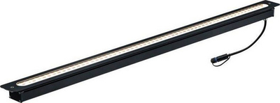Shtyllë drite Paulmann PL93921, 8 W, 24 V, 875 lm, 3000K, IP67, gri e errët