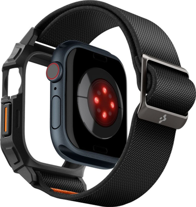 Rrip ore Spigen Lite Fit Pro, për Apple Watch 10 46mm, i zi mat