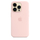 Apple iPhone 14 Pro Silicone Case me MagSafe, Chalk Pink