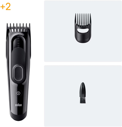 Makine prerëse flokësh Braun Series 5 HC5510, për meshkuj, e zezë