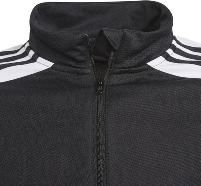 Bluzë trajnimi për fëmijë Adidas Squadra 21, AEROREADY, me zinxhir, e zezë