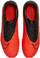 Këpucë futbolli Nike Phantom GX Academy FG MG për fusha të forta, NikeSkin, të kuqe me të zeza