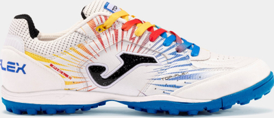 Këpuca futbolli Joma Top Flex 2476 TF, bar sintetik, nr 40.5, e zezë e bardhë