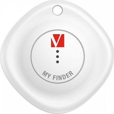 Pajsie gjurmuese Bluetooth Verbatim My Finder MYF-02, set me 2 copë, IP66, e bardhë edhe e zezë