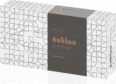 Shampon fytyre Satino, 2 shtresa, e bardhë