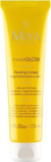 Maskë fytyre enzimatike MIYA Cosmetics MoreGLOW, skrab, 60 ml